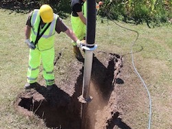 hydro excavation