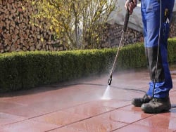 pressure washing